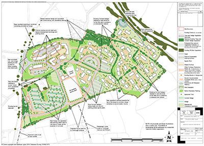 Penrose Student Village Site Plan