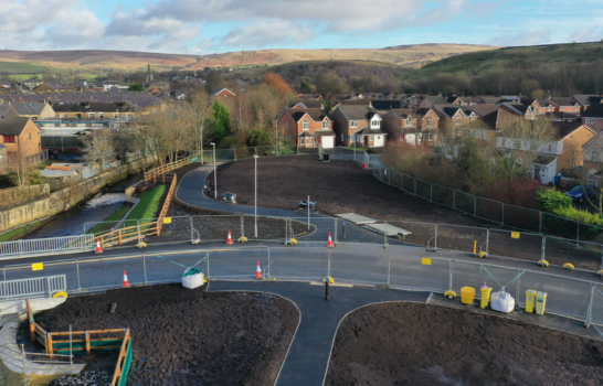 Transformational Environment Agency flood defence works near completion in Rochdale and Littleborough - featured